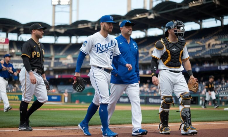 Kansas city royals vs pittsburgh pirates match player stats